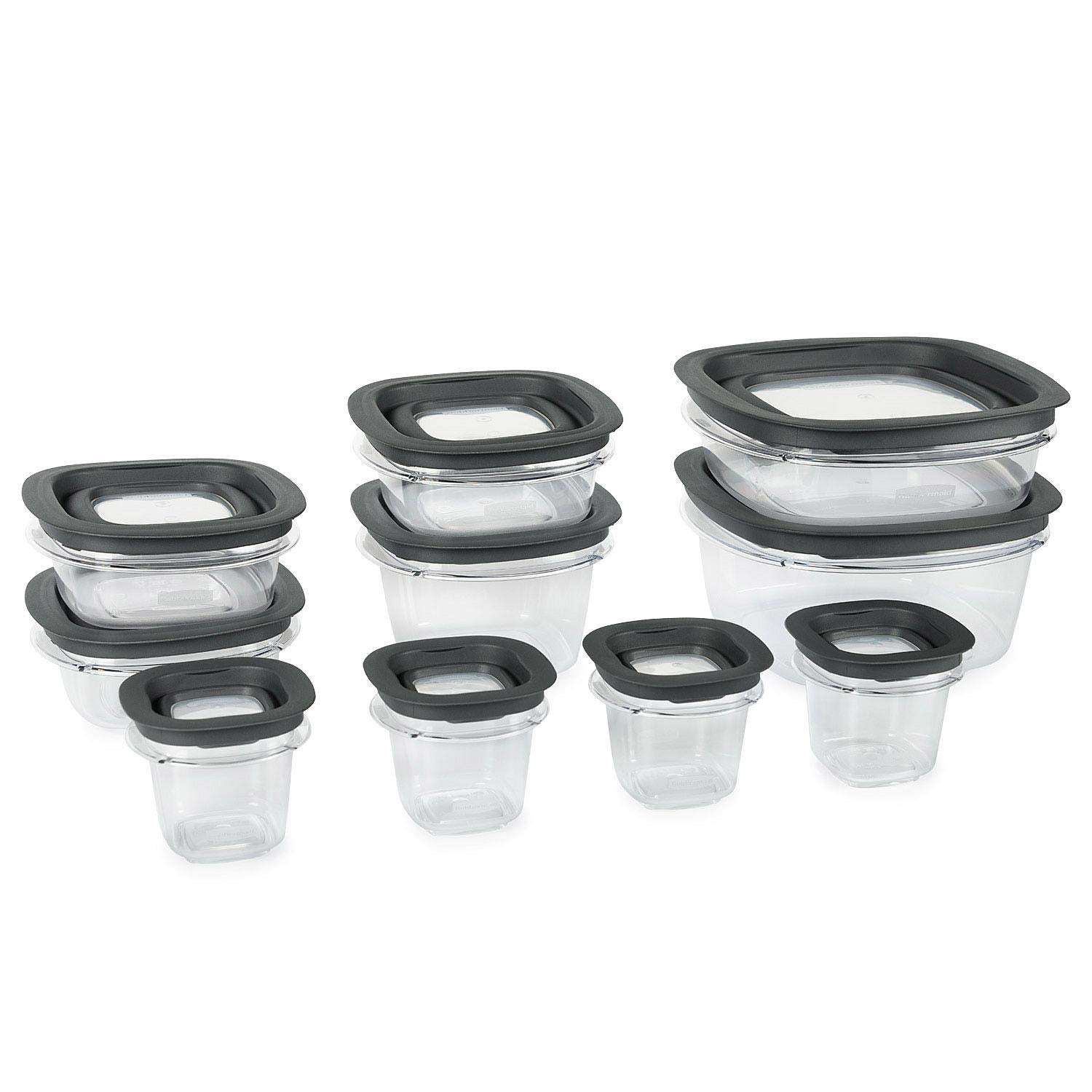 Amazon.com: Rubbermaid Premier Crystal Clear Stain Resistant 20